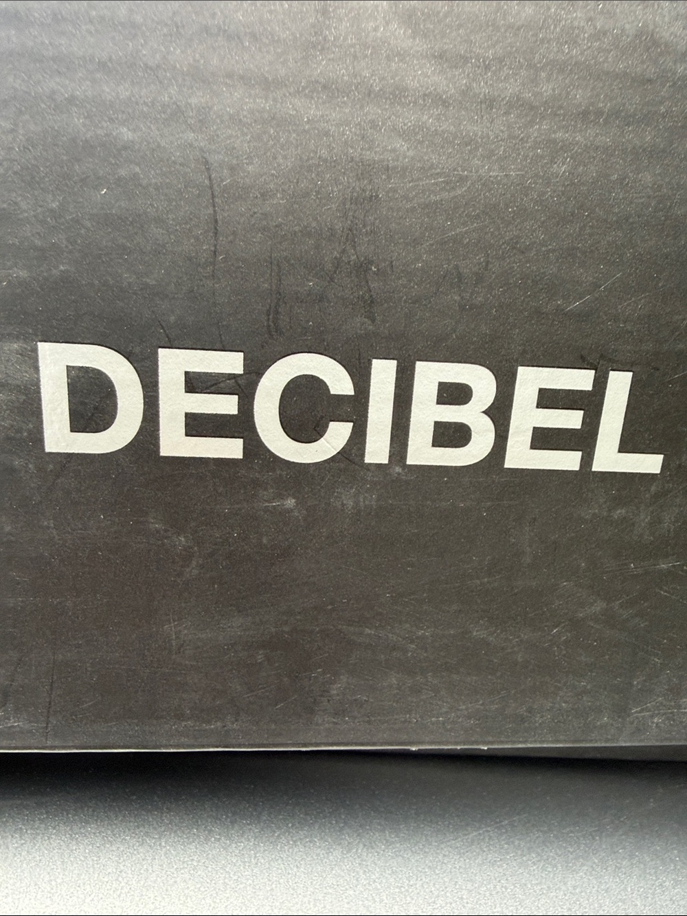 DECIBEL Black Box with White Logo